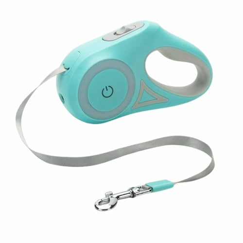 Walk with Ease – Automatic Retractable Dog Leash with Built-In Light!