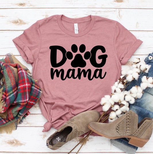 Fur-ever Love – ‘Dog Mama’ T-Shirt for the Proud Pet Parent!