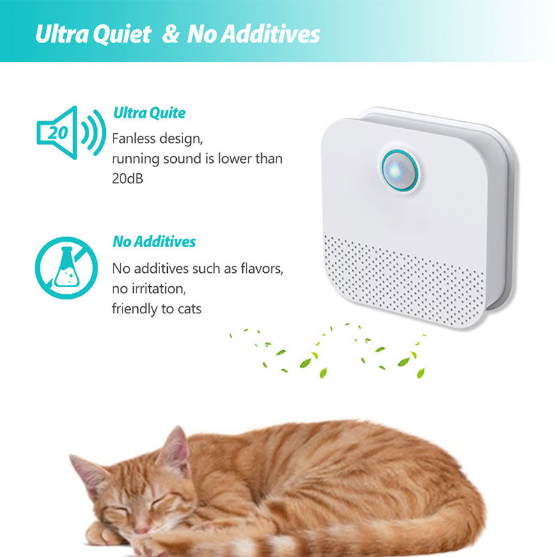 Fresh & Clean – Smart Odor Purifier for Cat Litter Boxes and Dog-Friendly Air Cleaner