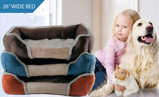 Cozy Comfort Year-Round – Soft Touch 26 All-Season Pet Bed!